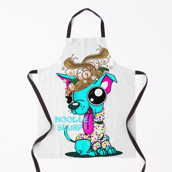 Item preview, Noodle Slurp, Funny Cute, "Think Noodles" Blue Dog, Gaming designed and sold by IDoMatterROSASS.