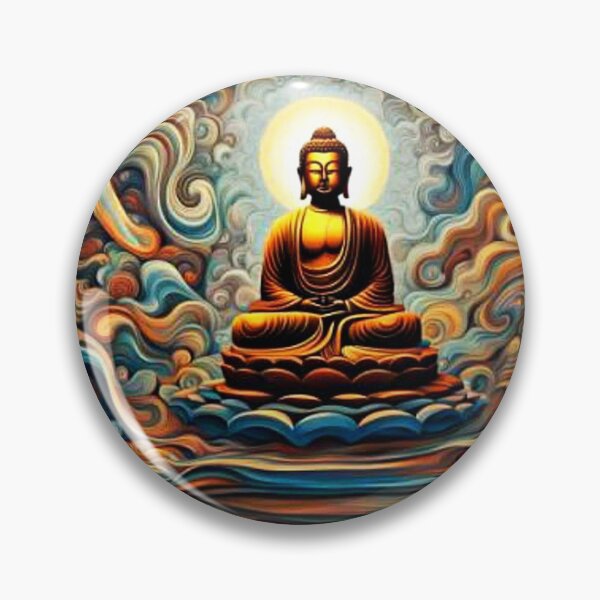 Item preview, Buddha transcending turbulence designed and sold by George Hutton Hunter.