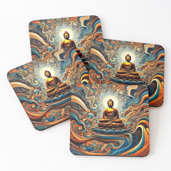 Item preview, Buddha transcending turbulence designed and sold by George Hutton Hunter.