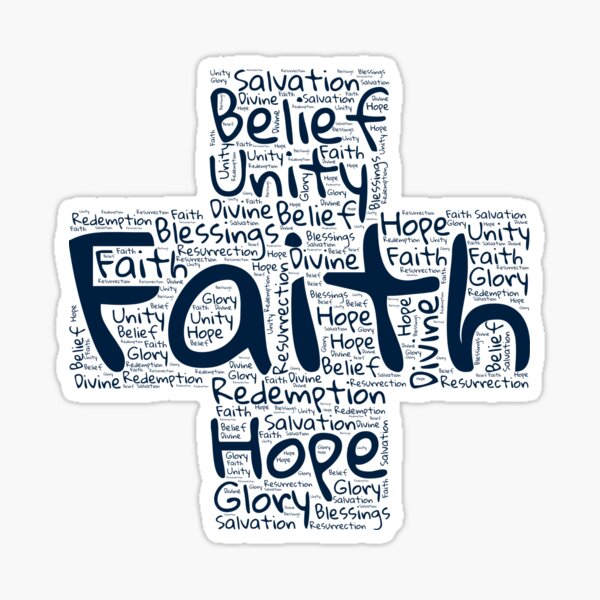 Item preview, Cross of Faith: Embracing Belief, Hope, and Unity for Redemption and Blessings of Glory, Salvation, and Resurrection in the Divine designed and sold by Kubala.