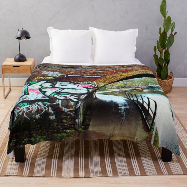 Item preview, Graffiti Street Art Regent's Canal Camden London designed and sold by AndyEvansPhotos.