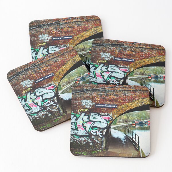 Item preview, Graffiti Street Art Regent's Canal Camden London designed and sold by AndyEvansPhotos.