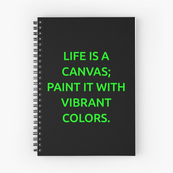 Item preview, Life is a canvas; paint it with vibrant colors. designed and sold by IMCDT.