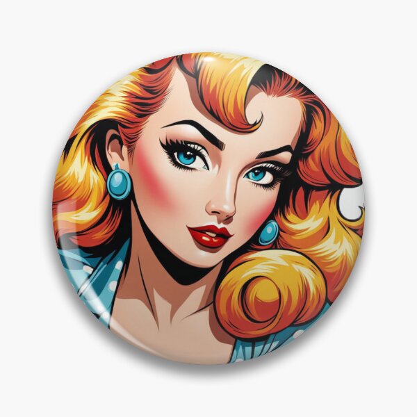 Artikelvorschau, Pin up Girl entworfen und verkauft von CreativeLifeMe.