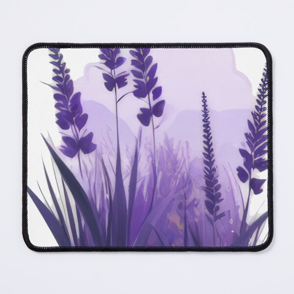 Item preview, 1. Minimal Purple Grass Bushes (1156) designed and sold by WASjourney.