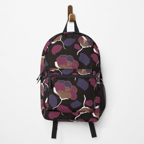 Item preview, Purple flowers with a Black background. designed and sold by Kanchan1987.