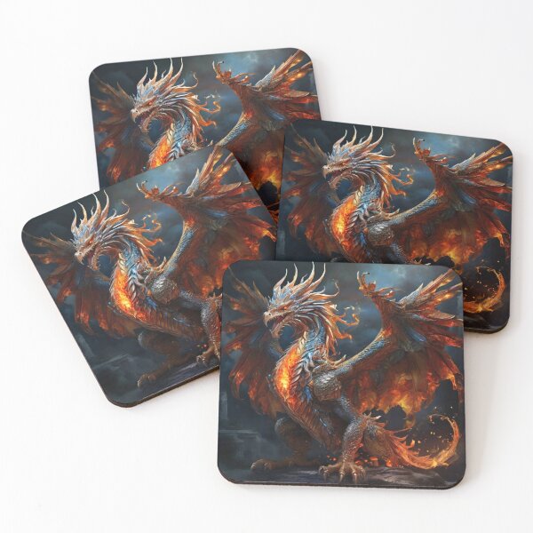 Item preview, Dragon Phoenix Griffin | Majestic Fusion of Power and Renewal designed and sold by MysticFable.