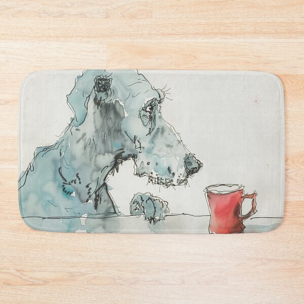 Item preview, grumpy dog designed and sold by PricklyPeanut.