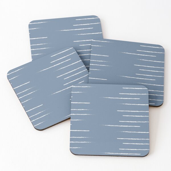 Item preview, Warm Minimalism Stripe Serenity Blue Beige designed and sold by susycosta.