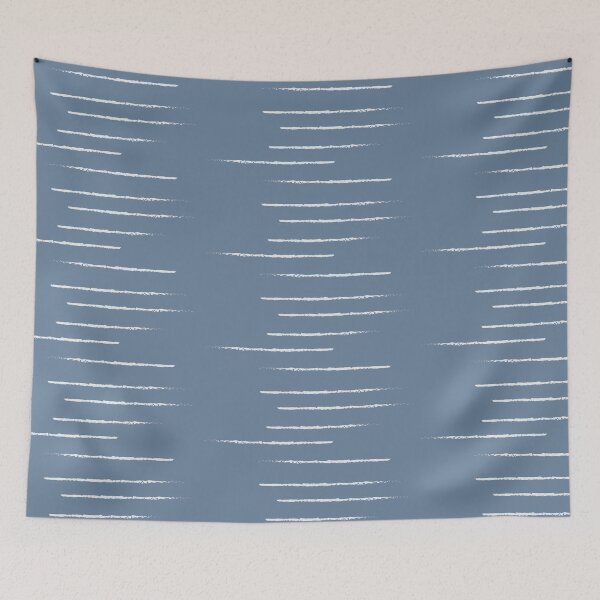 Item preview, Warm Minimalism Stripe Serenity Blue Beige designed and sold by susycosta.