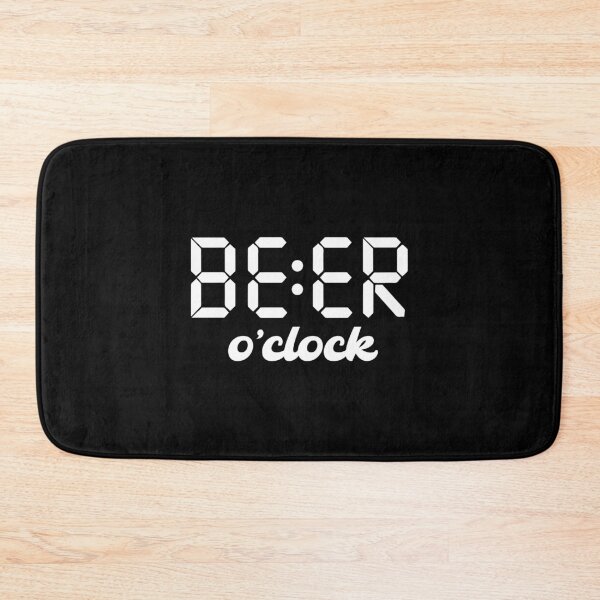 Artikelvorschau, BEER O'CLOCK digital hops funny pint ale lager lover entworfen und verkauft von w1ckerman.