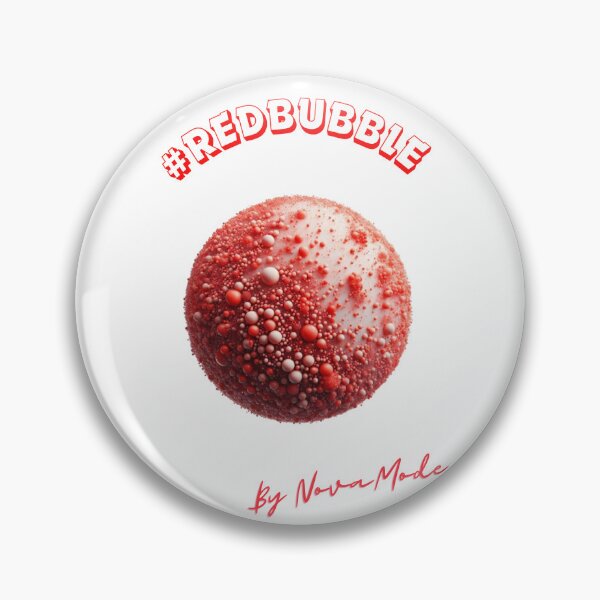 Item preview, New red planet - redbubble creatives  designed and sold by NovaMode.