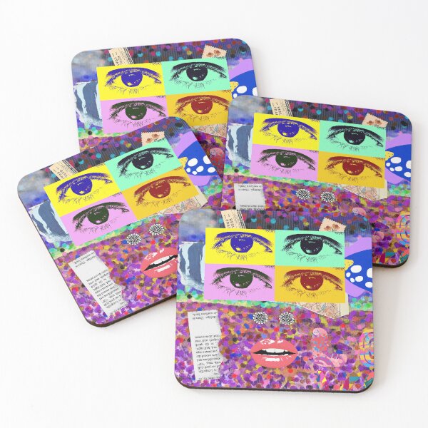 Item preview, Four eye collage designed and sold by GasconyPassion.