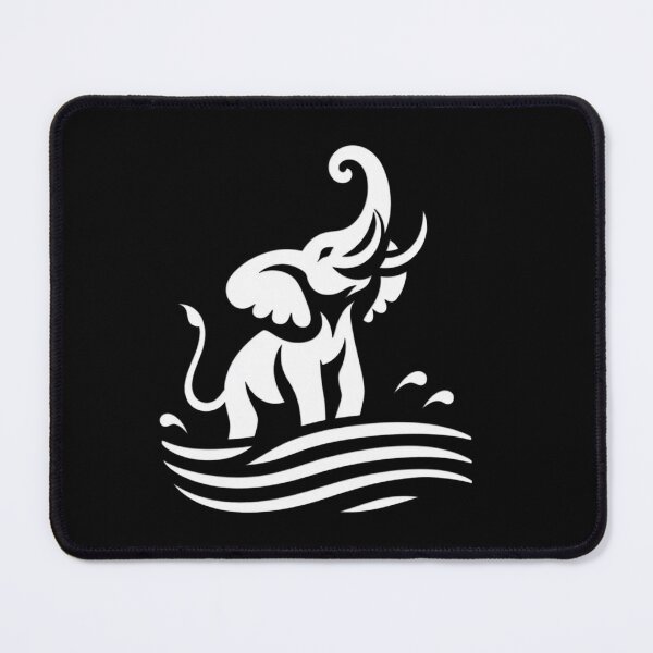 Item preview, Elephant Silhoutte, Wild Animals, Animal Silhoutte designed and sold by SnuggleSafari.