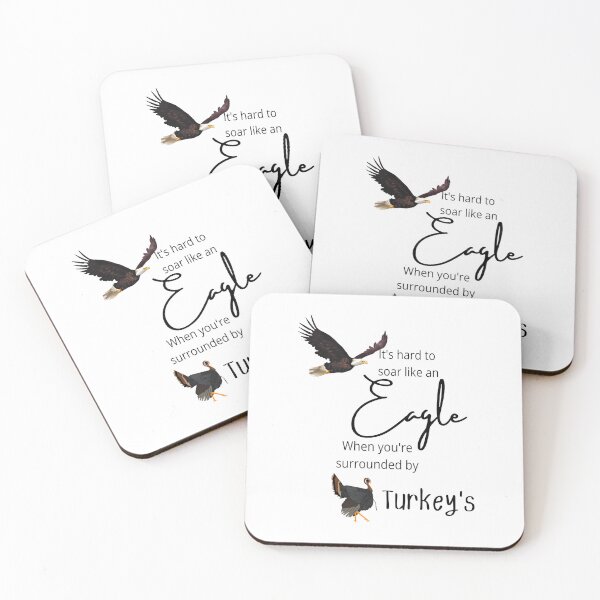 Item preview, Es difícil volar como un águila cuando estás rodeado de pavos designed and sold by BanBay.