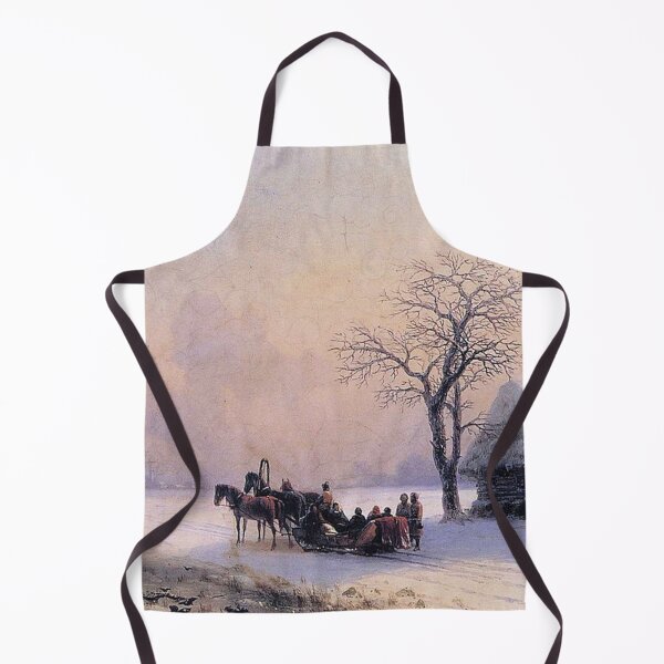 Item preview, Winter Scene in Little Russia designed and sold by tomorrowsart.