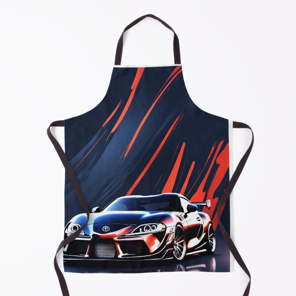 Artikelvorschau, Toyota Supra Abstract poster design rot entworfen und verkauft von Salimgor Hangaround Music.