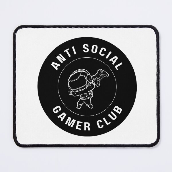 Item preview, Anti Social Gamer Club designed and sold by iLorah.