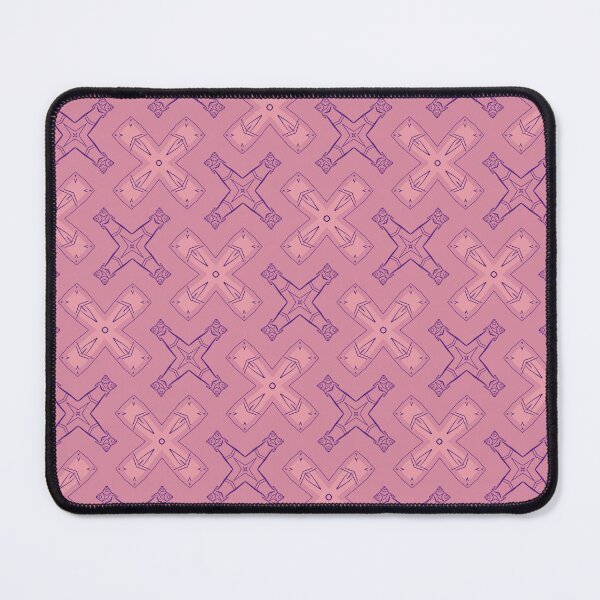 Item preview, Small crosses, pink and dark mauve tones designed and sold by HumeurMandarine.