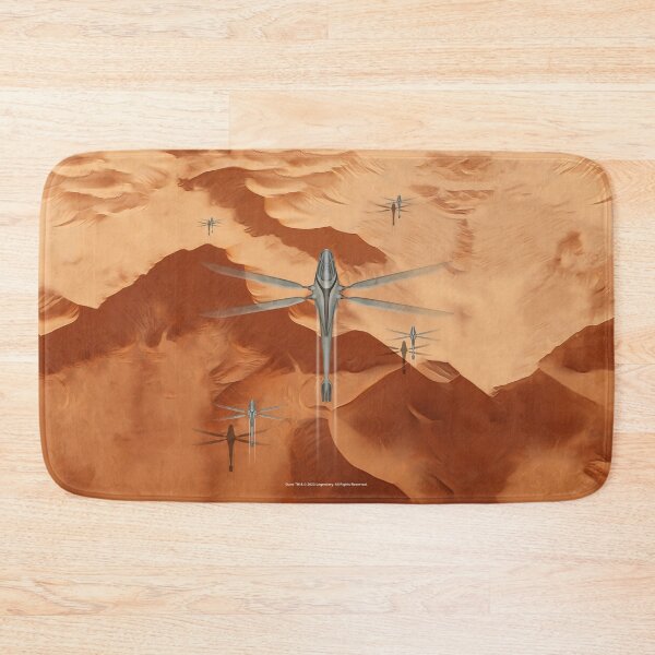Item preview, Ornithopters flying over the desert of Arrakis designed and sold by Andrew Shishkin.