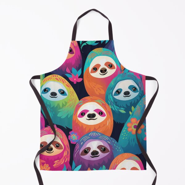 Item preview, Baby Sloths Colorful Artwork designed and sold by Divine Ease.
