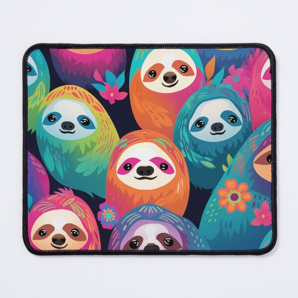 Item preview, Baby Sloths Colorful Artwork designed and sold by Divine Ease.