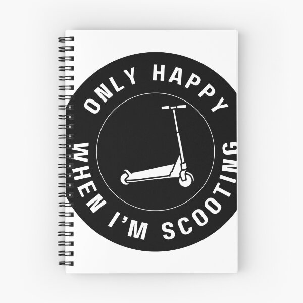 Item preview, Only Happy When I'm Scooting designed and sold by iLorah.
