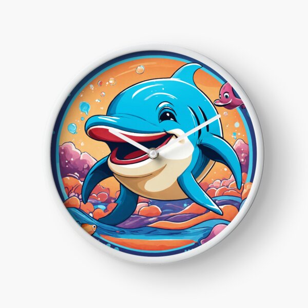 Item preview, Dolphin Dreams: A Playful Ocean Adventure designed and sold by Vrush83.