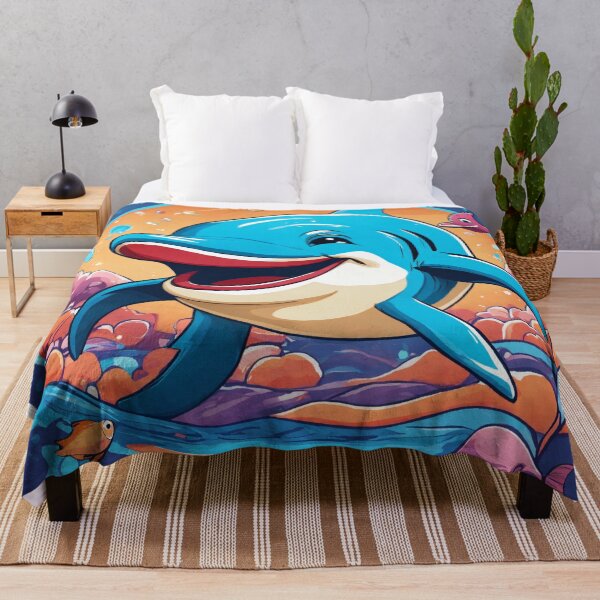 Item preview, Dolphin Dreams: A Playful Ocean Adventure designed and sold by Vrush83.