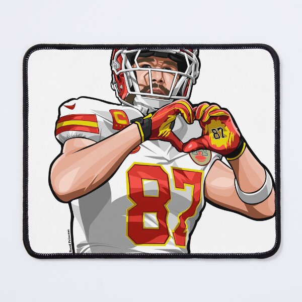 Item preview, Travis Kelce Hand Heart designed and sold by PuntRdPrincess.