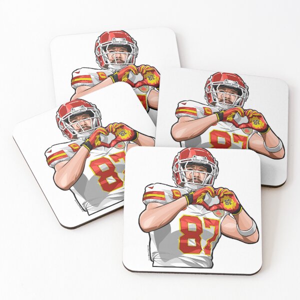 Item preview, Travis Kelce Hand Heart designed and sold by PuntRdPrincess.