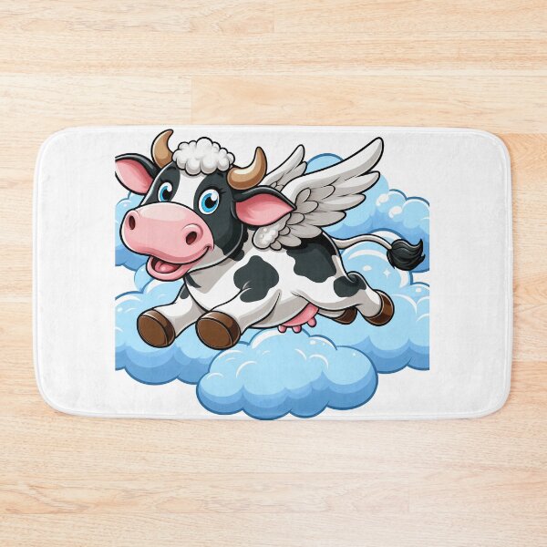 Item preview, cow fly on cloud designed and sold by MzulhilmiZam.