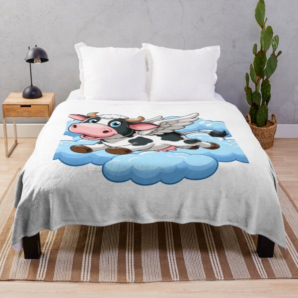 Item preview, cow fly on cloud designed and sold by MzulhilmiZam.