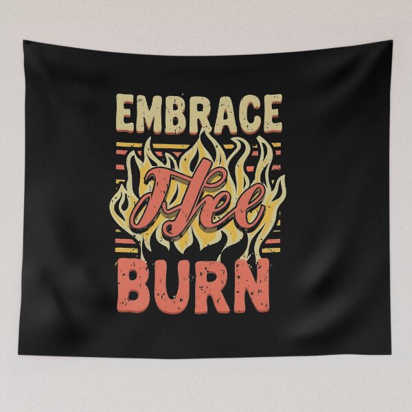 Item preview, Comic Burn: Embrace the Burn Vintage Tee designed and sold by Sahil Randhawa.
