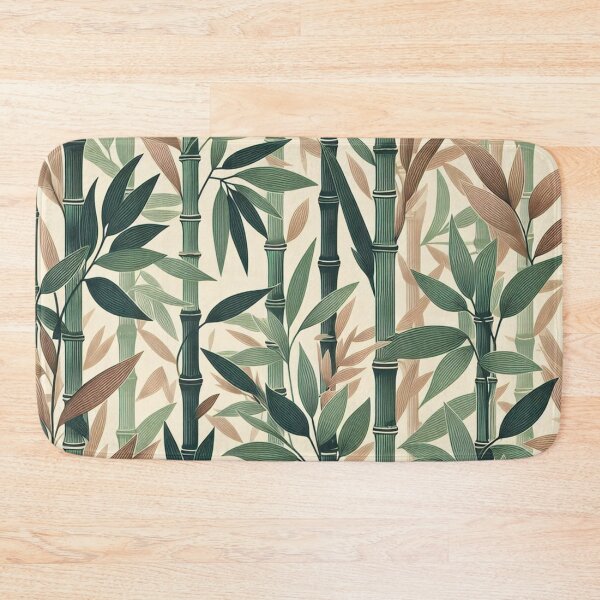 Item preview, Tranquil Bamboo Grove: Bamboo-Inspired Pattern designed and sold by Rui Fernandes.