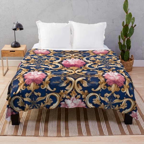 Item preview, Dark Blue & Dusty Rose Baroque designed and sold by DesignsByPrnces.