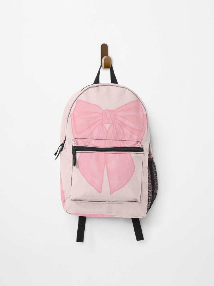 ★athe★ RUBAN Le Bon Glossy Pink Ribbon Backpack and Should Quilted Mia Backpack - Rosé Ribbon Luxe – Cheeky Plum