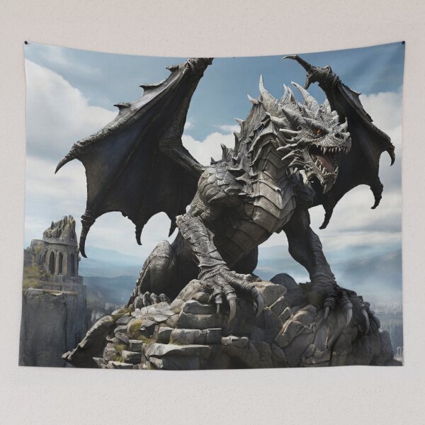 Item preview, Sentinel Gargoyle | Guardian of the Citadel designed and sold by MysticFable.