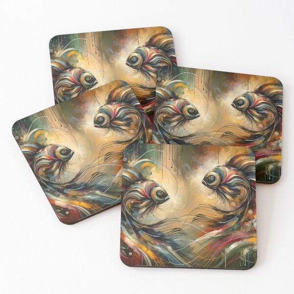 Item preview, Cosmic Pisces: The Zodiac's Vivid Dream designed and sold by mahajone.
