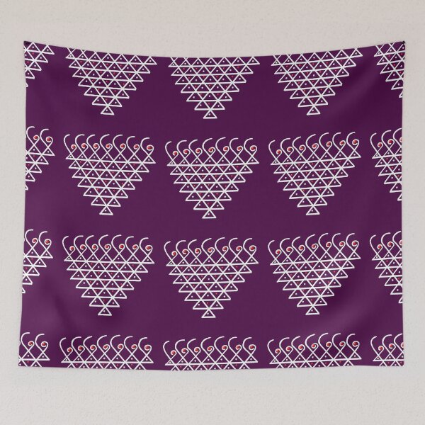 Item preview,  Saraswati Kolam - Dot kolam/muggu/sikku kolam designed and sold by ShreecreatE.
