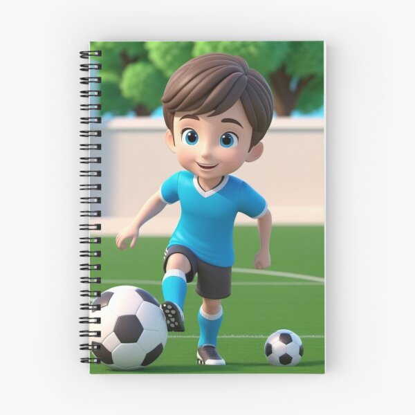 Item preview, Dylan Playing Soccer designed and sold by ArtsyTeegee.