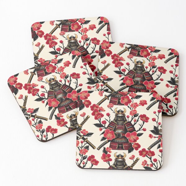 Item preview, Noble Samurai: Japanese Warrior Pattern designed and sold by Rui Fernandes.