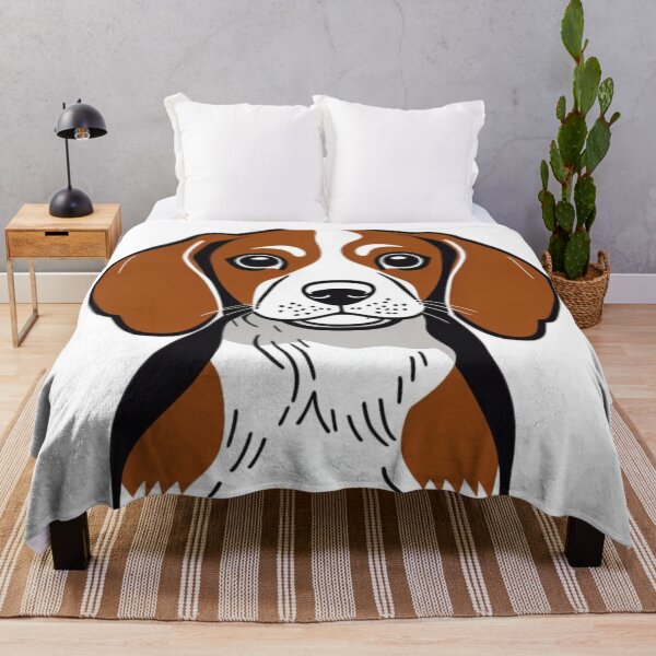 Item preview, Beagle Puppy Drawing Minimalist Dog Illustration Cute Portrait designed and sold by Michael Voyler.