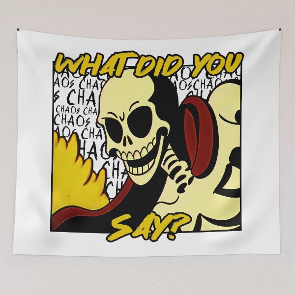 Item preview, cartoon chaos skeleton super villain designed and sold by DelusciousMind.
