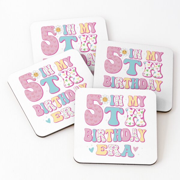 Item preview, In My 5th Birthday Era: Celebrate with Unique, Customizable Gifts & Apparel designed and sold by CALMEVO.