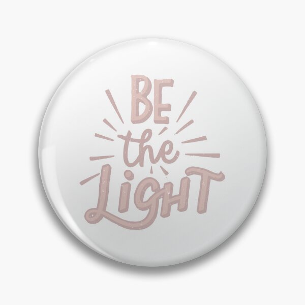 Item preview, Be the Light - Matthew 5:14-16 - Rose Neutral Pink Color - Inspirational Christian Art designed and sold by HahaHandlesHub.
