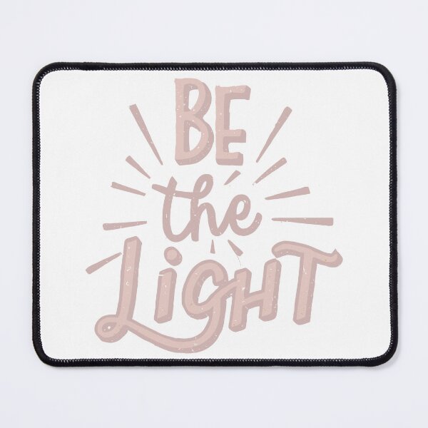 Item preview, Be the Light - Matthew 5:14-16 - Rose Neutral Pink Color - Inspirational Christian Art designed and sold by HahaHandlesHub.