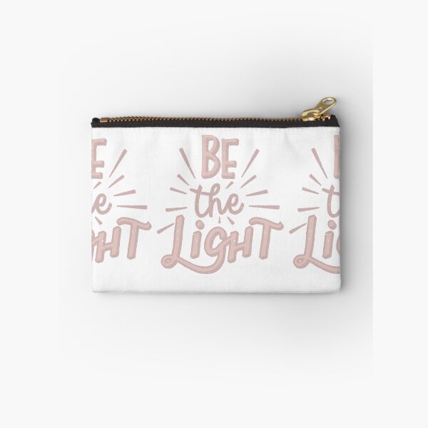 Item preview, Be the Light - Matthew 5:14-16 - Rose Neutral Pink Color - Inspirational Christian Art designed and sold by HahaHandlesHub.