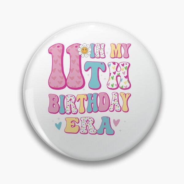 Item preview, Celebrate in Style: In My 11th Birthday Era Merchandise designed and sold by CALMEVO.