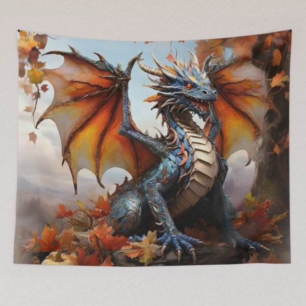 Item preview, Equinox Dragon | Guardian of Seasons designed and sold by MysticFable.